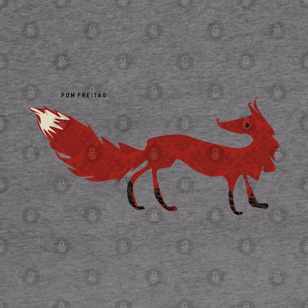 Red fox : by Annie Pom Freitag